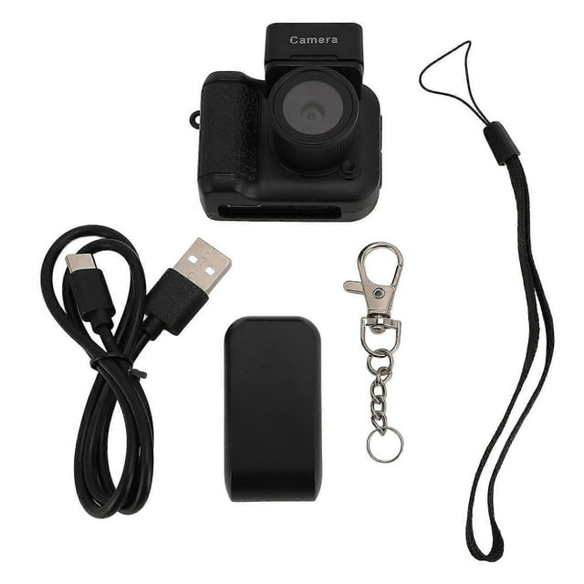 Action Camera 2MP 1080P High Definition Compact Vlog Travel Camcorder with Color Screen for Teens Students Kids