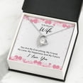 thumbnail image 3 of To My Wife You Are My Everything Forever Necklace w Message Card, 3 of 20