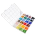 thumbnail image 3 of John Bead 1200pcs 6x5mm Assorted Glass Beads, Colorful Round Bead for DIY Crafts Jewelry Making Bead Box, 3 of 4