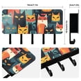 thumbnail image 2 of Cats by Absract Mail Holder Organizer Wall Mount with Shelf Key Holder Key Rack with 5 Key Hooks for Wall Decorative, 2 of 6
