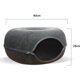 thumbnail image 2 of Cama para gatos Donut, cueva para gatos desmontable, cama tipo túnel para gatos, túnel de juego para gatos de interior, 2 of 9