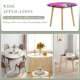 thumbnail image 3 of WordGirl-theme Fitted Round Tablecloths Elastic Edged Table Covers Waterproof Table Cloth for Kitchen Holiday Party Tables Decor 150cm, 3 of 6
