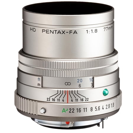 Pentax HD 77mmF1.8 Limited Silver Limited Medium telephoto Prime Lens High-Performance HD Coating Round Diaphragm (27890)
