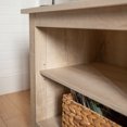 thumbnail image 6 of Woven Paths Open Storage TV Stand for TVs up to 80", White Oak, 6 of 10
