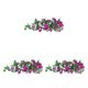 thumbnail image 1 of Planta de flores artificiales Wosthever rosas de vid falsa colgante para balcón Púrpura, 1 of 6