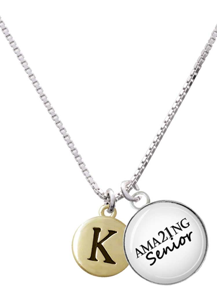 Details about   10k White Gold Letter "F" Initial Diamond Disc Pendant Necklace Charms 