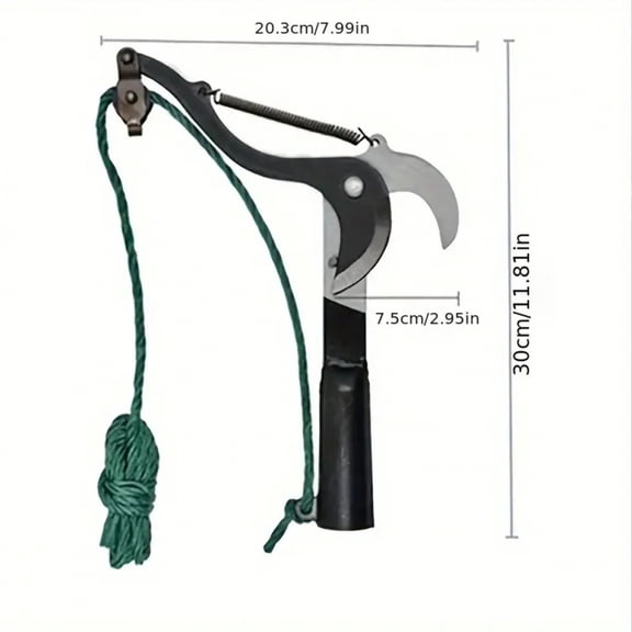 Retractable High-Altitude Lopper Branch Scissors Fruit Tree Pruning Saw Cutter Garden Trimmer Tool With Rope Fruit Picker