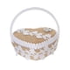 thumbnail image 1 of Caja para guardar anillos de boda Macarena Estilo A de polipropileno y lino, 1 of 8