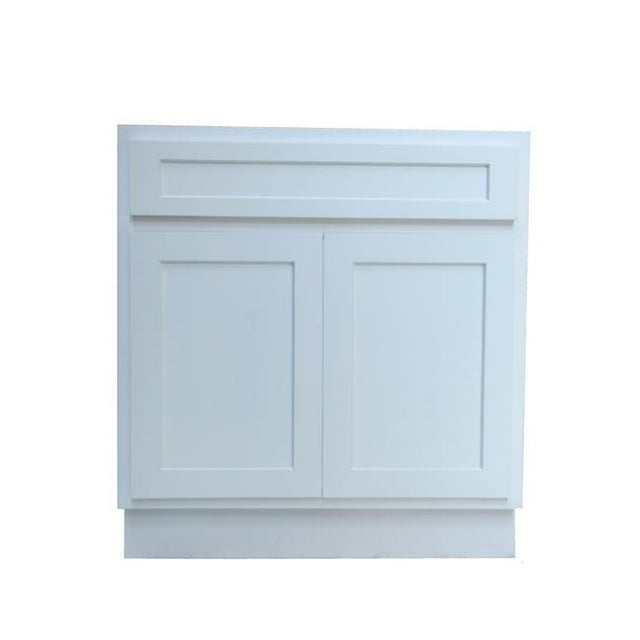 Vanity Art VA4030W 30 Po Armoire de Toilette avec Rabat à Rabat&44; Blanc
