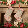 thumbnail image 6 of Lsque Indian Paisley 1 Pattern 18 Inch Christmas Stockings, Festive Holiday Stocking for Christmas Decorations Holiday Decor, 6 of 7