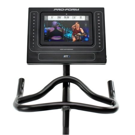 ProForm SMART Power 10.0 Exercise Bike with 10” HD Touchscreen and 30-Day iFIT Membership for Studio Classes & Global Workouts