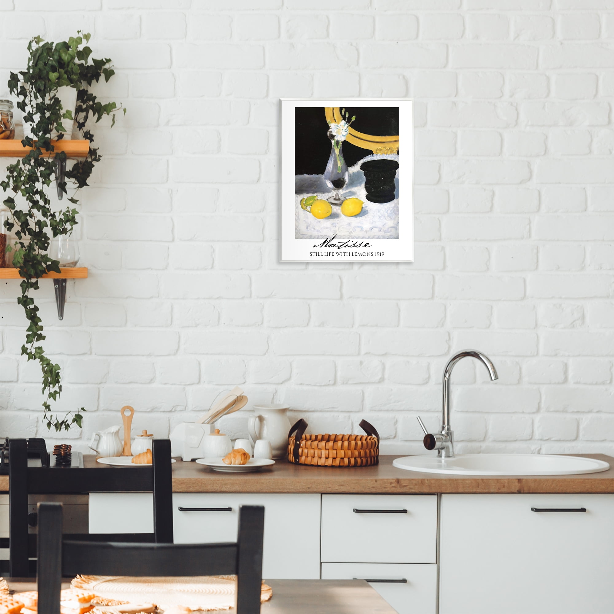 Stupell Industries Matisse Still Life Lemons Wall Plaque Art, design by Vintage Hustle
