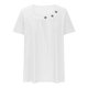 thumbnail image 4 of Juguetes Del Revés Verano Tops Para Mujeres Color Sólido Para Mujeres O-Collar Manga Corta Comfy Womens Tops Tshirtss, 4 of 9