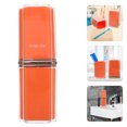 thumbnail image 3 of Shisuyan Portable Travel Toothbrush Cup Orange 1 Set 8.5X8.5X2.7In, 3 of 9