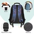 thumbnail image 4 of Jeiento Wolf Boys Backpacks School Backpack with Lunch Bag Pencil Case Water Bottle Holder for 10-12 Kids 17 Inch Bookbag American Flag 4 Pcs Schoolbag Set Lightweight Backpack, 4 of 7