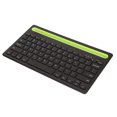 thumbnail image 1 of Teclado inalámbrico con ranura para tarjeta, 78 teclas, doble canal, luz sensible, teclado Bluetooth portátil para el hogar, la oficina y los viajes, 1 of 12