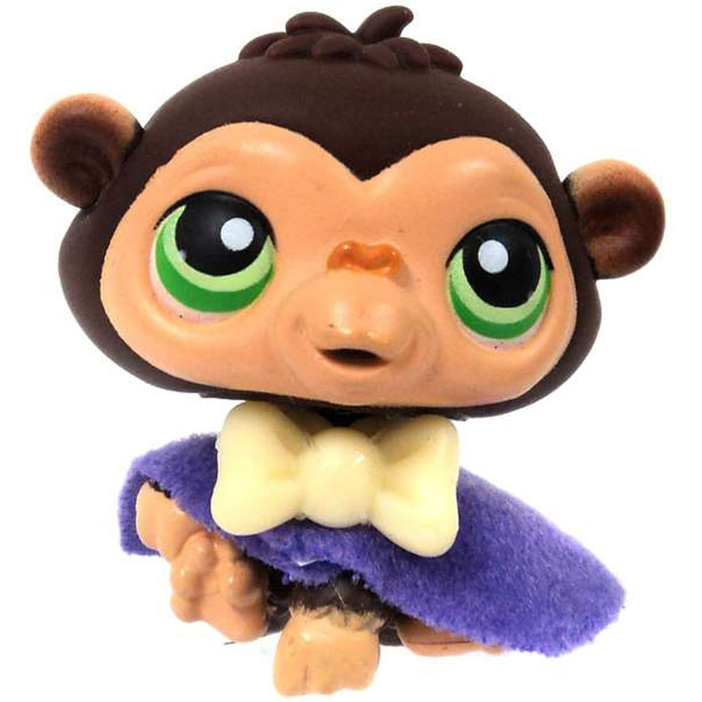 Littlest Pet Shop Monkey with Cape Loose Figure