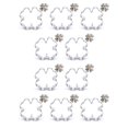 thumbnail image 2 of sweethay Biscuit Mold Leaf Shape Crafts Non-stick Cake Celebration Decorating Tools Kitchen Steel Mould Embossed Stainless Dessert Plata 10Conjunto, 2 of 4