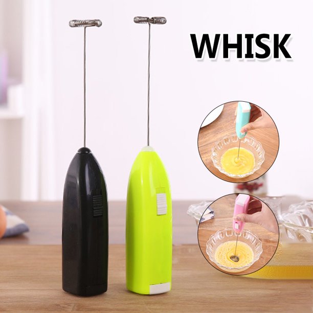 Electric Handheld Milks Frother Hand Matcha Whisk Drink Mixer Stainless