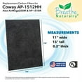 thumbnail image 2 of Replacement Carbon Pre-Filter 4pk for Coway AP-1512HH Series Air Purifiers, 2 of 5