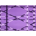thumbnail image 1 of Ahgly Company Indoor Rectangle Patterned Heliotrope Purple Area Rugs, 5' x 8', 1 of 6