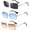 Black+Brown+Blue Lens, variant on Polarized Sunglasses for Men, Lightweight Sun Glasses with UV400 Protection for Driving Fishing Golf Cycling Running, 3 Pack Sunglasses