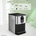 thumbnail image 3 of Costway 56 lbs/24 H Pepple Chewable Countertop Ice Maker with Self-Cleaning System, 3 of 9