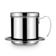 thumbnail image 1 of Filtro de café, taza de acero inoxidable, filtro de café vietnamita, filtro de café vietnamita, cafetera con filtro de goteo, diseño de última generación, 1 of 7