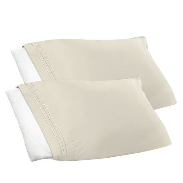 Clara Clark Pillow Cases Premier 1800 Microfiber Collection Pillow Case Set Of 2 Pieces