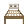thumbnail image 1 of Cama Individual Moderna Mod. PDC-05 Almendra-Blanco, 1 of 7