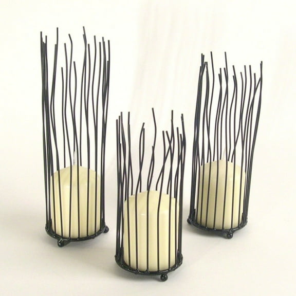 Danya B. Willow Iron Candleholder 3-piece Set