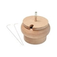 thumbnail image 3 of Wooden Bead Bowl Set Bead Stringing Tool, Bead Holder, DIY Making Bead for Bracelets DIY Arts Crafts without bead, 3 of 8