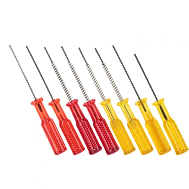 8 Uds destornillador con cabeza hexagonal aguja purl estiramiento máquina de coser Overlock máquina 1,5mm/1,6mm