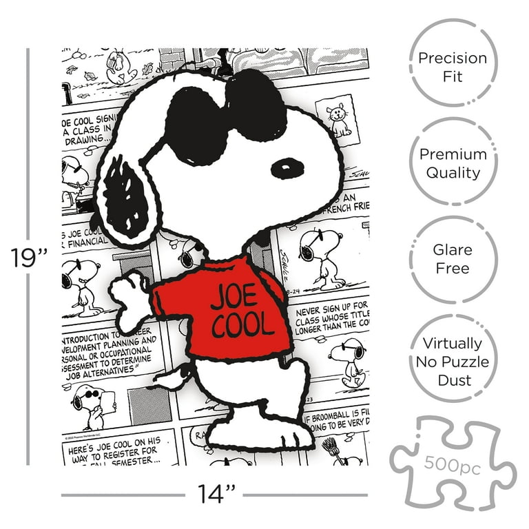 Peanuts Joe Cool 500 Piece Jigsaw Puzzle - Walmart.com