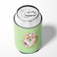 thumbnail image 4 of Carolines Treasures CK4403CC Corgi Green Flowers Can or Bottle Hugger Can Hugger multicolor, 4 of 5