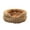 Brown-19.69", variant on Zhuke Removable Round Pet Bed, Cozy Plush Donut Bed with Side Opening, Washable Calming Nest for Small Dogs & Cats