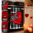 thumbnail image 7 of Steadline Valentine's Day Kitchen Towel Set - Absorbent Dish Cloth with Holiday Pattern, Soft Polyester Tea Towel for Cooking and Baking, 7 of 7