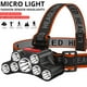 thumbnail image 3 of WDOplteas 7LED Linterna USB Recargable 4 Modos Al Aire Libre Camping Ciclismo Principal, 3 of 9