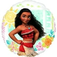 thumbnail image 3 of Moana Party Supplies 5th Birthday Balloon Bouquet Decorations - Pink Number 5, 3 of 7