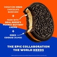 thumbnail image 2 of 2 pack OREO REESE'S Peanut Buttery Creme Chocolate Sandwich Cookies, 12.35 oz, 2 of 5