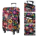 thumbnail image 5 of Pioneer Flower Floral Print Pattern Luggage Cover Fashion Suitcase Cover Baggage Covers Fit 25-28 Inch Luggage (Go Travel), 5 of 5