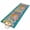 Turquoise Lemon Yellow, variant on Watercolor Flip Flops 2'x6' Runner Rugs for Hallway Kitchen Bedside Non Slip, Summer Ocean Coral Starfish Floral Green Entryway Rug Runners with Rubber Backing, Long Carpet Runner for Laundry Room