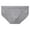 Light Grey, variant on zeranth Men Briefs Mid-rise Elastic Waist Mesh Stitching Ice Silk Panties Breathable Solid Color U-Convex Underwear Daily Wear