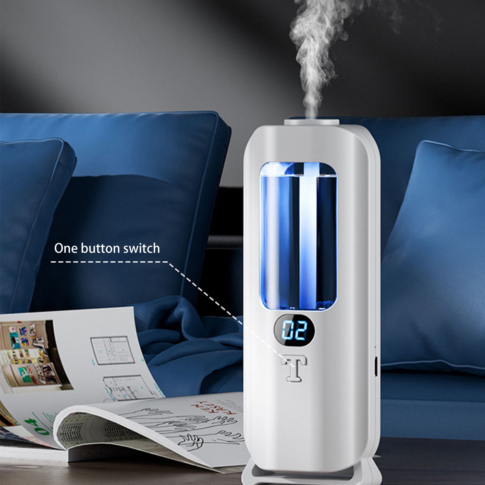 Clearance Deals! Amvlyk Automatic Dispenser Wall Mount Standing ABS Auto Freshener Dispenser Programmable Aerosol Spray Perfume Dispenser For Bathroom Hotel 45ml