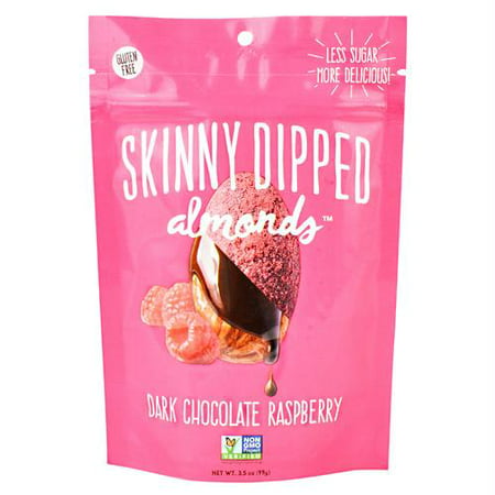 Almonds Rspberry Skinny Dipped, 10 Ct (Best Way To Dip Candy In Chocolate)