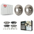 thumbnail image 1 of Transit Auto Rear Disc Brake Rotors and Ceramic Pads Kit for Car Mini Cooper Countryman Paceman K8T-102067, 1 of 11
