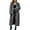 Dark Gray, variant on Uaswgudfs Women's Brown Long Faux Fur Coat, Winter Warm Full-Length Jacket, Casual Luxury Outerwear - Trendy Fashion Brown L