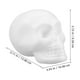thumbnail image 4 of GAXIRE 2 piezas de espumas DIY para colgar cabezas de calavera, decoración de Halloween, accesorios decorativos, calaveras de espuma en blanco, 4 of 6