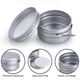 thumbnail image 3 of Contenedores con tapa de rosca hermética, contenedores portátiles de uso versátil que son aptos para viajes, latas de aluminio para almacenar cosméticos con buen sellado, material liviano que, 3 of 7