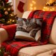 thumbnail image 4 of Christmas Diatomite Placemat Washable Stain Counteractive Insulation Table Mat Christmas Print Table Decoration Insulation Mat Christmas Holiday Decoration, 4 of 7